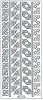 Starform stickers Zilver