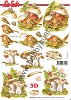 stappenvel Le Suh Paddenstoelen en vogels