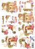Knipvel 3D - Le Suh - Kerst Openhaard Met Hond - Nouvelle - 8215158