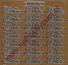 Stickervel - Prettige Feestdagen - GOUD - DD1727