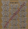 Stickervel - Vlinders - Goud - DD5811