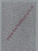 Stickervel - Kleine vierkantjes - Zilver - Starform