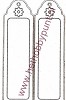 Stickervel -  Transparante Labels - Goud