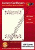 Luxe Oplegkaart - Borders met vlinders en bloemen - Doodey - BP C5848