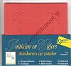 Borduur Passepartoutkaarten - Erica Fortgens - Kleur: Pompoen