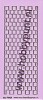 Stickervel - Randjes - Lila-Goud