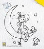 Clear Stamp Koetie - op maan - Nellie Snellen - Nummer 5