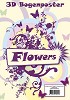 Knipvel Bloemenposter horend bij Hobbydols 52