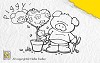 Clear Stamp Piggy - Boom met Hart - Nellie Snellen - PI004