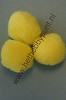 Gripzakje met gele pompoenen - 30mm