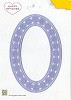 Snij-, Borduurmal - Happy Stitches - Oval - Nellie Snellen - ES014
