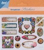 Embellishments - Joy Crafts - Crystal Stickers - 6013-0501