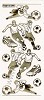 Stickervel - Voetbal - Zilver