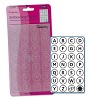 Crafts-Too - Embossing Folder - Alfabet Hoofd Letters (Groot) - CTFD3011