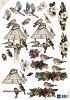 Knipvel 3D - Marianne Design (Mattie de Bruine) - Vogelhuisje - MB0126