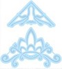 Snij en Embos stencil - Hoekjes 1 - Creatables - Marianne Design - LR0143