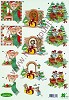 3D - Knipvel - Klaver Vier - Kerst - 4126