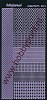 Hobby Dots - Stickervel - Mirror Violet - Serie 4
