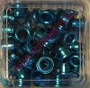Eyelets - Hobby & Crafting Fun - Round - Turquoise - 5 mm - 12043-4313