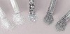Glitters - Hobby & Crafting Fun - Wit/Zilver gemengd - 12086-8602