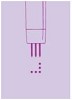 Prikpen / Perforeerpen - Hoek / Angle - Pergamano - 11130