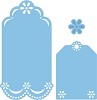 Snij en Embos stencil - Labels - Creatables - Marianne Design - LR0154