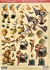 Stansvel met 4 verschillende Hummel figuren - Reddy Cards - 950113