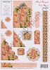 3D-Pyramidevel met andere plaatjes - Floral Bouquets - Palest Blooms 808039