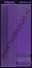Hobby Dots - Stickervel - Mirror Purple - Serie 1