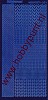 Hobby Dots - Stickervel - Mirror Blue - Serie 4