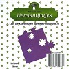 Stansvellen Vierkant - Paars - Tierelantijntjes - Nel van Veen - N1302