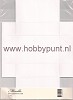 Passe Partout Box Card - Wit - Mireille - 2122