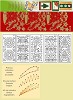 Fancy Work - Borduurstickers - Bloemen/Randen/Vlinders - Goud - 39791