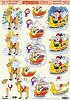 3D Knipvel - Studiolight - Kerstman en Sneeuwpop - STT461