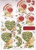 Kaartenset - For ever Friends - Christmas Joy - Docrafts - FFS169010