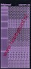 Hobbydots - Stickervel - Mirror Violet - Serie 10