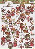 3D Knipvel - Yvonne Creations - Kerst - CD10174