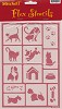 Flex Stencils - Mitchell - Dieren - 301025