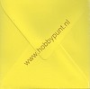 Vierkante enveloppen - Citroengeel - Carddeco