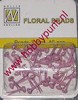 Splitpennen (brads) - Floral Glitter Brads - Pink - Nellie Snellen - FLP-GB 003