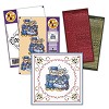 Hobbydots Set 11-02 - Rood/Goud - Beren in Hollandse Klederdracht