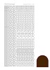 Hobbydots - Stickervel - Adhesive Bronze - Serie 11