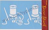 Decor Stencil - Mitchell - Garen, Naald en Knopen - 311007 
