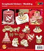 Scrapbook Stickers - Wedding - Doodey GS656421 Zilver