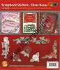 Scrapbook Stickers - Gold Roses - Doodey GS656501 Goud