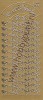Stickervel - Diverse Teksten - Goud - 1506