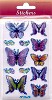 3D Stickers - Hobby & Crafting Fun - Vlinders (met transparante vleugels) - 12161-6105