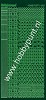 Hobbydots - Stickervel - Mirror Green - Serie 12