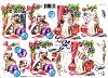 3D Knipvellen - Nouvelle - Kerst - Le Suh - Katten in Kerstsfeer - 8215.112