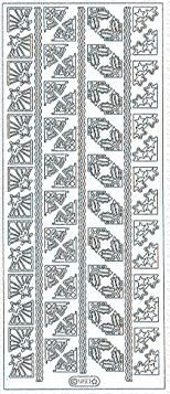 Starform stickers Zilver